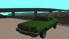 Ford Gran Torino 1974 Green for GTA San Andreas