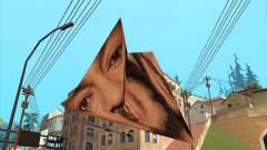 Philip in the form of a pyramid-origami for GTA San Andreas