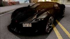 Bugatti La Voiture Noire 2019 Black for GTA San Andreas
