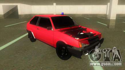 VAZ 2108 Hobo Red for GTA San Andreas