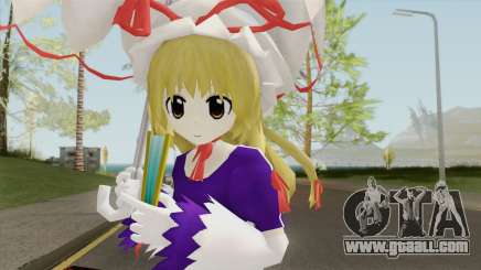 Yukari Akumo V1 (Touhou) for GTA San Andreas