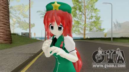 Hong Meiling (Touhou) for GTA San Andreas