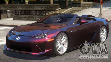 Lexus LF-A Spider for GTA 4
