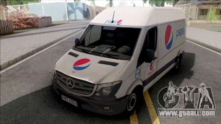 Mercedes-Benz Sprinter Van PepsiCO v2 for GTA San Andreas