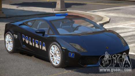 Lambo Gallardo Police for GTA 4