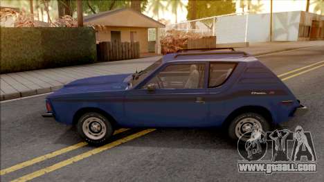 AMC Gremlin X 1973 Blue for GTA San Andreas