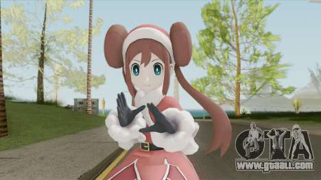 Rosa Christmas (Pokemon Masters) for GTA San Andreas