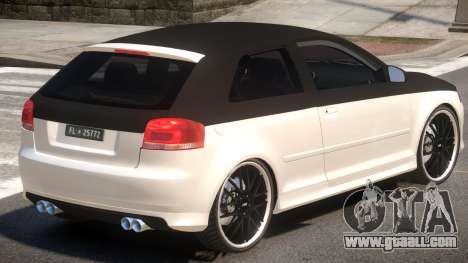Audi S3 Tuned for GTA 4