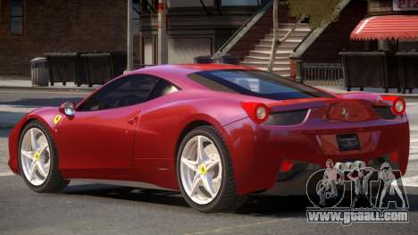 Ferrari 458 Upd for GTA 4