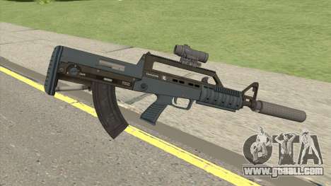 Bullpup Rifle (Two Upgrades V9) Old Gen GTA V for GTA San Andreas