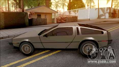 DeLorean DMC-12 1981 Grey for GTA San Andreas