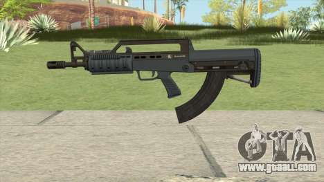 Bullpup Rifle (Flashlight) Old Gen Tint GTA V for GTA San Andreas