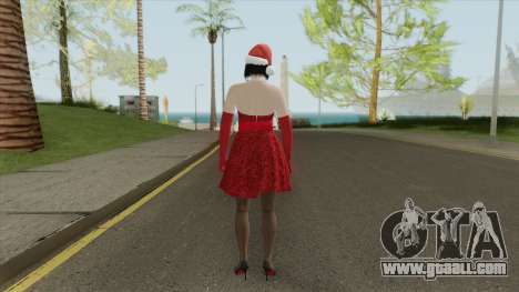Female Skin (New Year) GTA V Online for GTA San Andreas