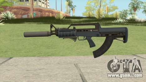 Bullpup Rifle (Three Upgrades V8) Old Gen GTA V for GTA San Andreas