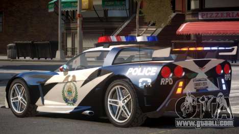 Chevrolet Corvette Police for GTA 4