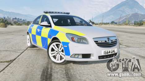 Vauxhall Insignia British Police