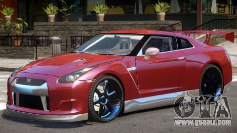 Nissan GT-R 35 V1.0 for GTA 4