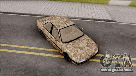 Peugeot 405 Army for GTA San Andreas