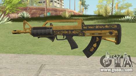 Bullpup Rifle (Grip V1) Main Tint GTA V for GTA San Andreas