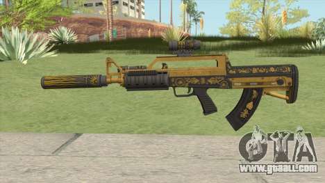 Bullpup Rifle (Three Upgrade V5) Main Tint GTA V for GTA San Andreas