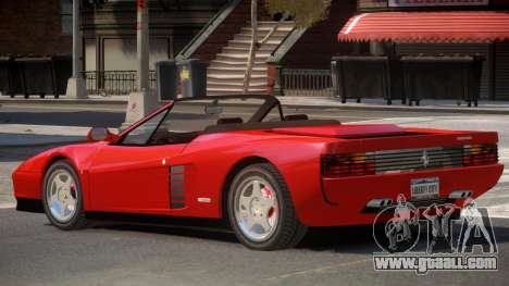 Ferrari Testarossa Roadster for GTA 4