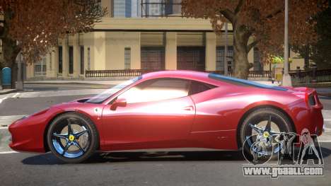Ferrari 458 Italia V1.0 for GTA 4