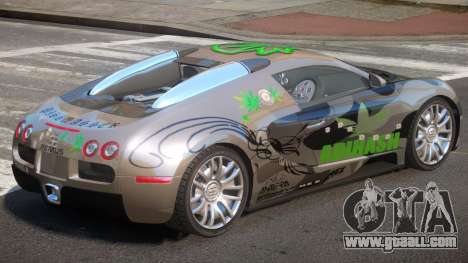 Bugatti Veyron S V1.1 PJ2 for GTA 4