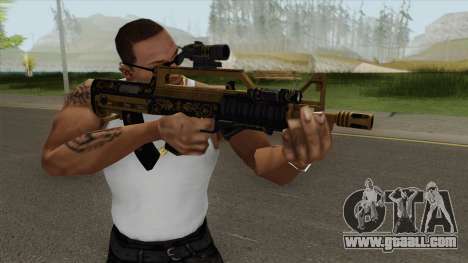 Bullpup Rifle (Three Upgrade V1) Main Tint GTA V for GTA San Andreas