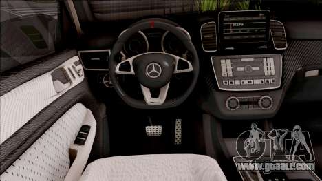 Mercedes-AMG GLE 63S Rendorseg for GTA San Andreas