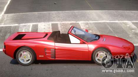 Ferrari Testarossa Roadster for GTA 4