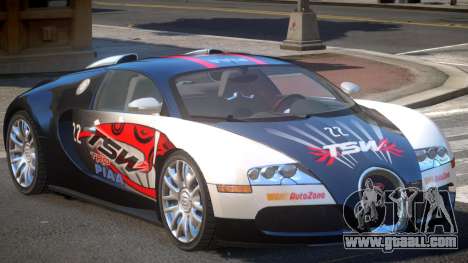 Bugatti Veyron S V1.1 PJ1 for GTA 4