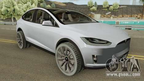 Tesla Model X (Low Poly) 2016 for GTA San Andreas