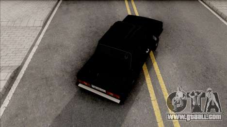 ZAZ 968M Tuning Black for GTA San Andreas