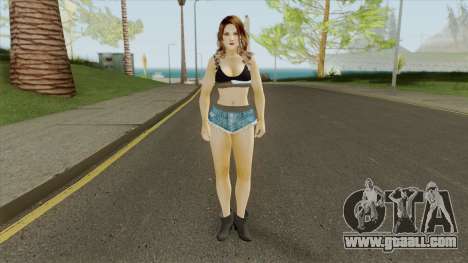 Tina Casual (Brunette) for GTA San Andreas