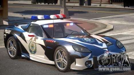 Chevrolet Corvette Police for GTA 4