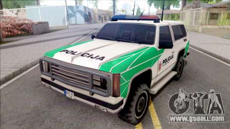 Lietuviska Police Ranger (Nauja) for GTA San Andreas