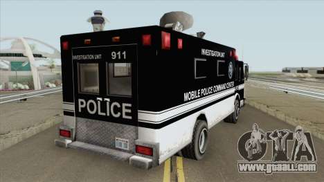 SAPD Mobile Police Base for GTA San Andreas