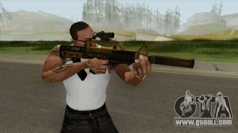 Bullpup Rifle (Three Upgrade V3) Main Tint GTA V for GTA San Andreas
