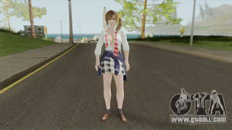 Misaki (Spring School Wear) for GTA San Andreas