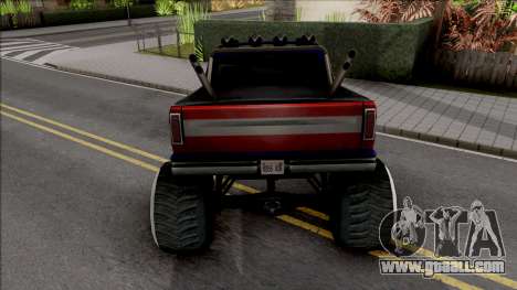 New Monster Truck for GTA San Andreas