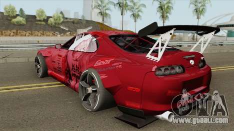 Toyota Supra (Rocket Bunny Pandem) for GTA San Andreas