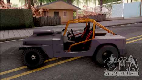 Jeep Wrangler Sand Drag for GTA San Andreas
