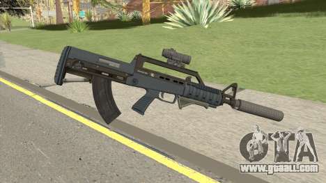 Bullpup Rifle (Three Upgrades V3) Old Gen GTA V for GTA San Andreas