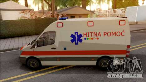 Mercedes-Benz Sprinter Ambulans Hitna Pomoc for GTA San Andreas