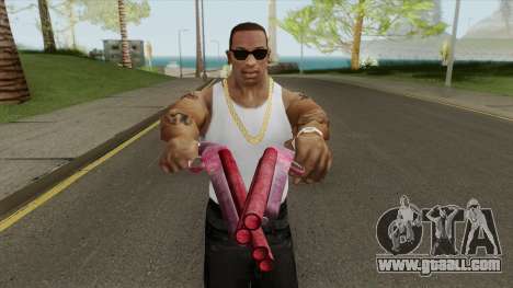 Double Barrel Shotgun GTA V (Pink) for GTA San Andreas