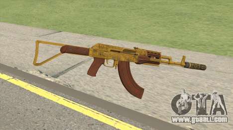 Assault Rifle GTA V Suppressor (Extended Clip) for GTA San Andreas
