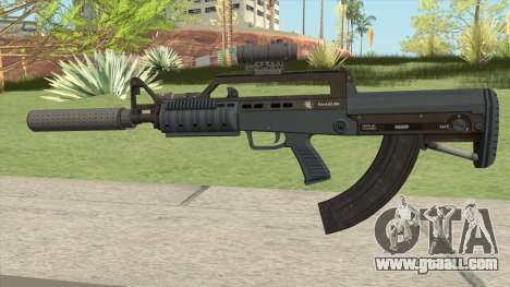 Bullpup Rifle (Three Upgrades V6) Old Gen GTA V for GTA San Andreas