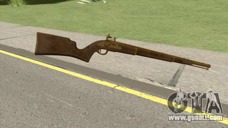 Edinburgh Musket (Gold) GTA V for GTA San Andreas