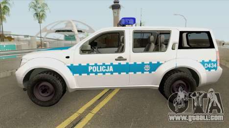 Nissan Pathfinder (Policja KMP Biala Podlaska) for GTA San Andreas