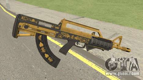 Bullpup Rifle (Grip V2) Main Tint GTA V for GTA San Andreas